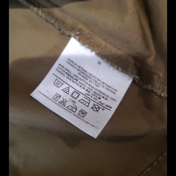 Old Navy olive green utility jacket Women's SZ M Army Green gorp core grunge - Picture 7 of 9